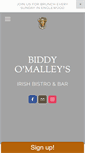 Mobile Screenshot of biddyomalleys.com